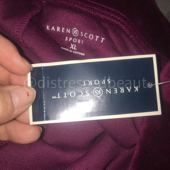 KAREN SCOTT | NWT | Velour PullOn Pants - Picture 14 of 14